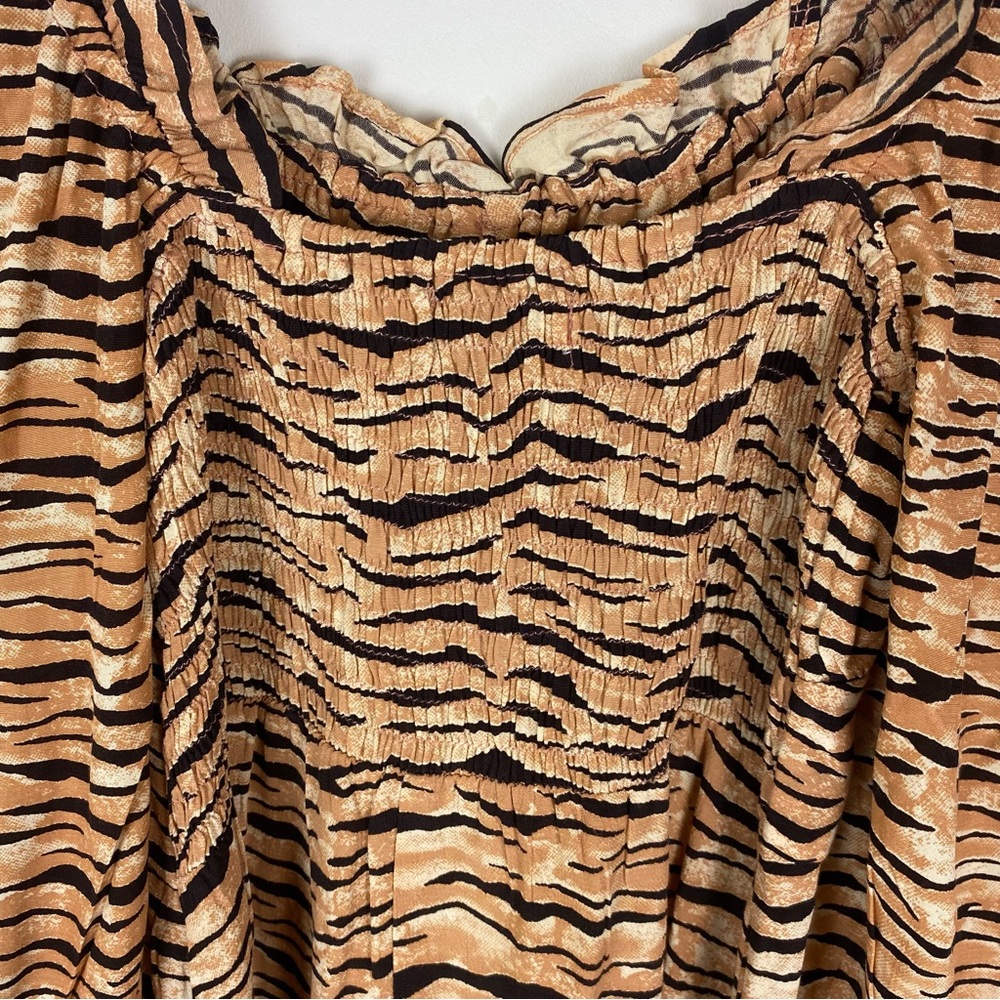 Faithfull The Brand Ira Animal Print Mini Dress - Picture 7 of 13